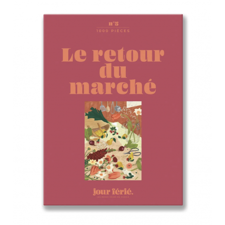 Puzzle Retour du marché / Jour Férié