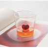 Verre Coeur Rose / ICHENDORF Milano