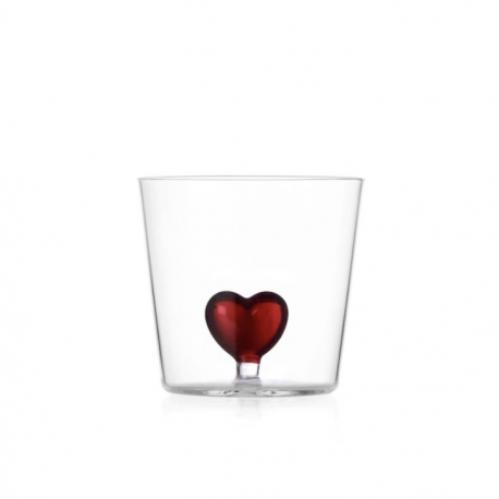 Verre Coeur Rouge / ICHENDORF Milano
