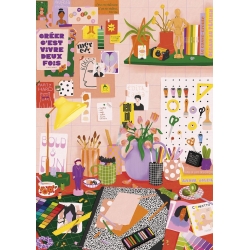 Puzzle Du feutre sur les mains / 500 pièces / Jour Férié