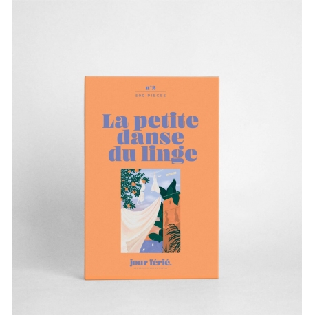 Puzzle La petite danse du linge / 500 pièces / Jour Férié