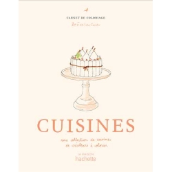 Cahier de coloriage Cuisines / Zoé de Las Cases