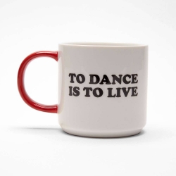 Mug Snoopy To dance is to live