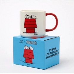 Mug Snoopy Allergic to mornings