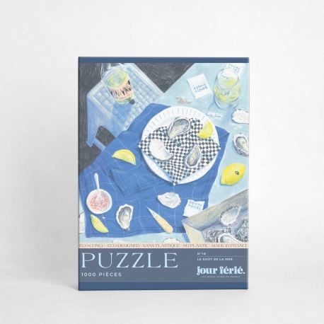 Puzzle Le goût de la mer  / 1000 pièces / Jour Férié