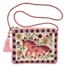 Pochette bandoulière / Licorne