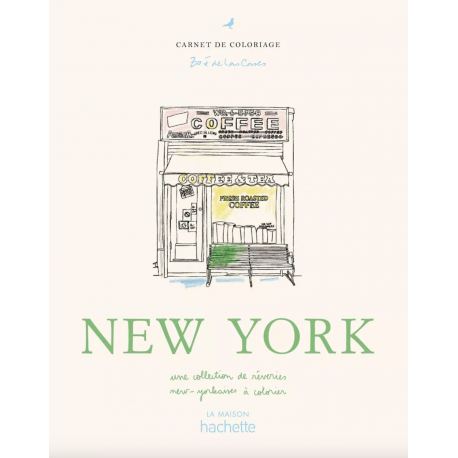 Cahier de coloriage New-York / Zoé de Las Cases