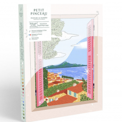 Peinture au numéro / Fenêtre sur Naples