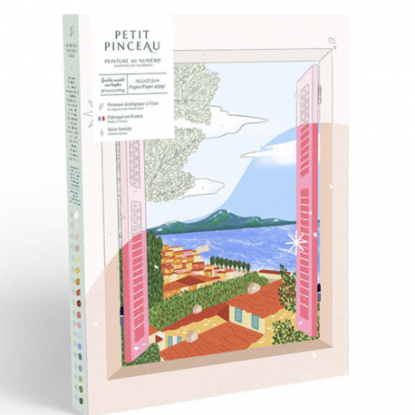 Peinture au numéro / Fenêtre sur Naples