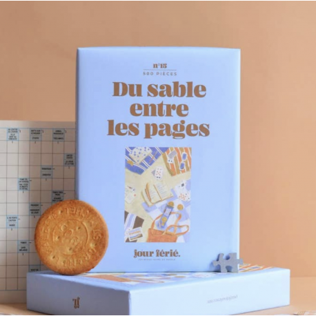 Puzzle Du sable entre les pages / 500 pièces