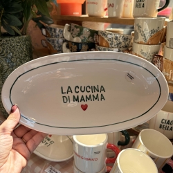 Plat ovale / La Cucina di mamma