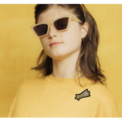 Broche Etoile filante or