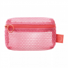 Mini pochette Mesh / rose