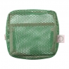 Pochette carrée Mesh / Verte