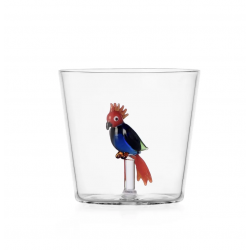 Tasse Perroquet rouge et bleu / ICHENDORF Milano