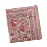 Foulard indien en blockprint / Peony