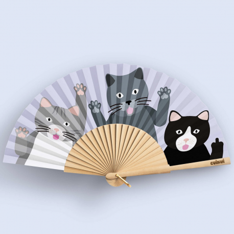 Eventail Kitty gang / CUIKUI