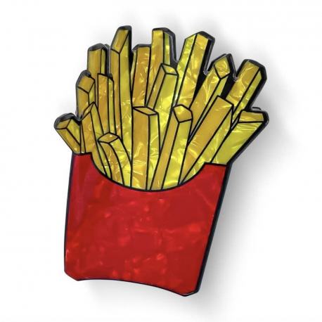 Pince à cheveux Cornet de frites