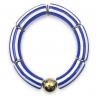 Bracelet Palermo rayé / Bleu