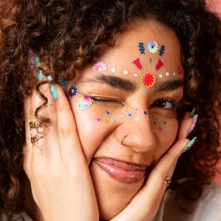 Face stickers / Flowers