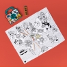 Mini coloring kit OMY / Atlas