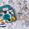Mini coloring kit OMY / Atlas