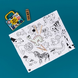 Mini coloring kit OMY / Animals