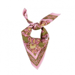 Foulard indien small / Jakarta olive