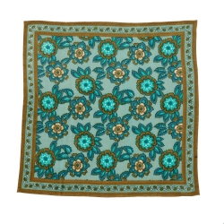 Foulard indien small / Jakarta vert