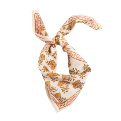 Foulard indien small / Namaste écru