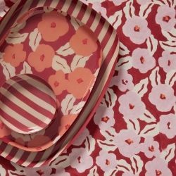 Plateau Coffee / Fleurs 30cm