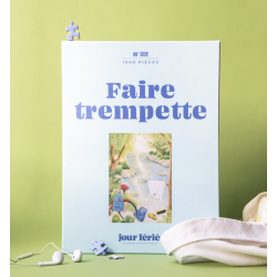 Puzzle Faire trempette  / 1000 pièces / Jour Férié