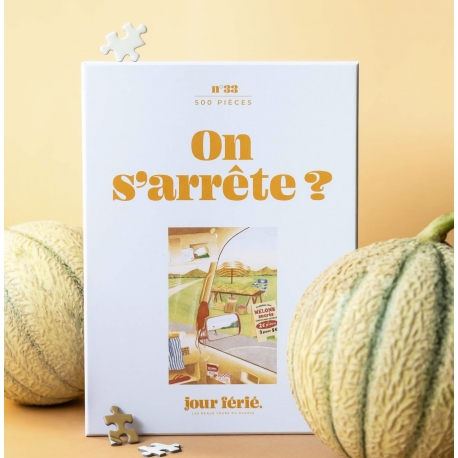 Puzzle On s'arrête / 500 pièces