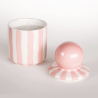 Bougie en céramique / rose