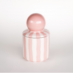 Bougie en céramique / rose