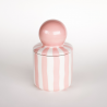 Bougie en céramique / rose