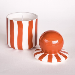 Bougie en céramique / orange