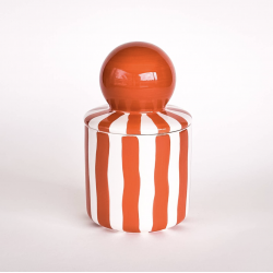 Bougie en céramique / orange