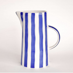 Pichet en céramique / bleu