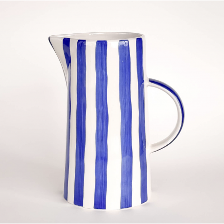 Pichet en céramique / bleu