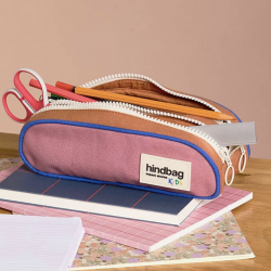 Trousse Malo tricolore / Rose