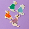 Stickers Daily Corgi / Cozy dogs