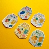 Stickers Fruit juice / Pikalem studio