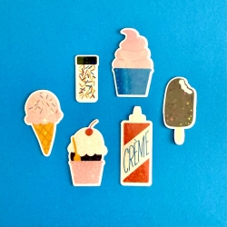 Stickers Ice cream / Pikalem studio