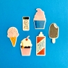 Stickers Ice cream / Pikalem studio