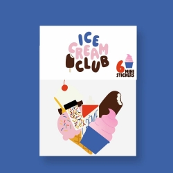 Stickers Ice cream / Pikalem studio