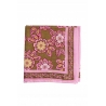 Grand foulard indien / Jakarta olive