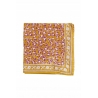 Grand foulard indien / Léopard absynthe