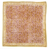 Grand foulard indien / Léopard absynthe