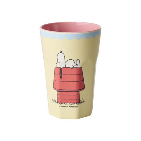 Gobelet haut Snoopy / Crème